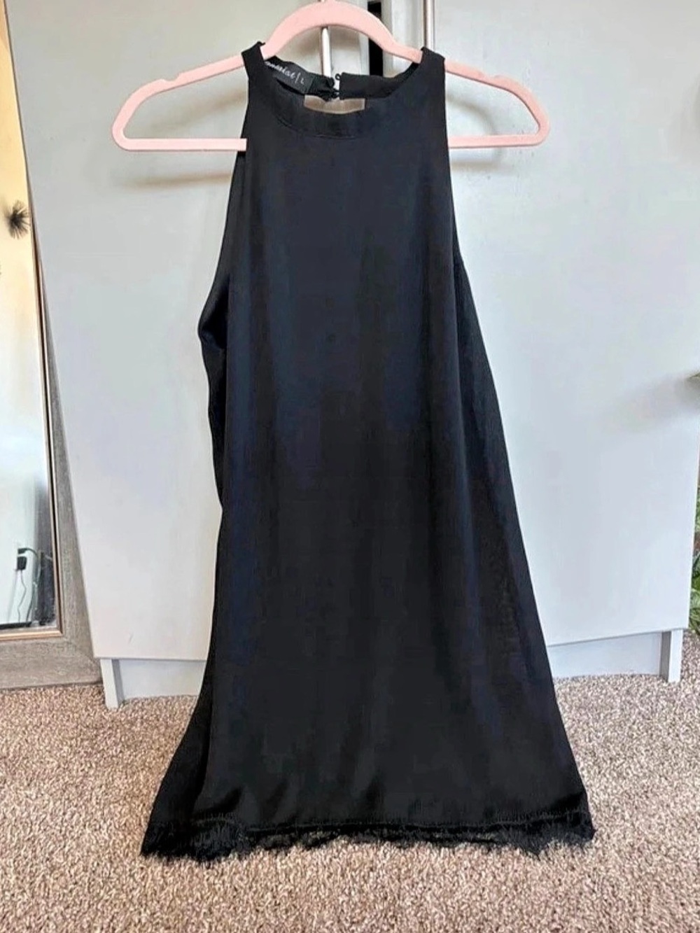 Fantaisist Pleated Dress in Black Size medium